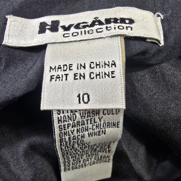 Nygard Black and White A-Line Skirt - Picture 10 of 10